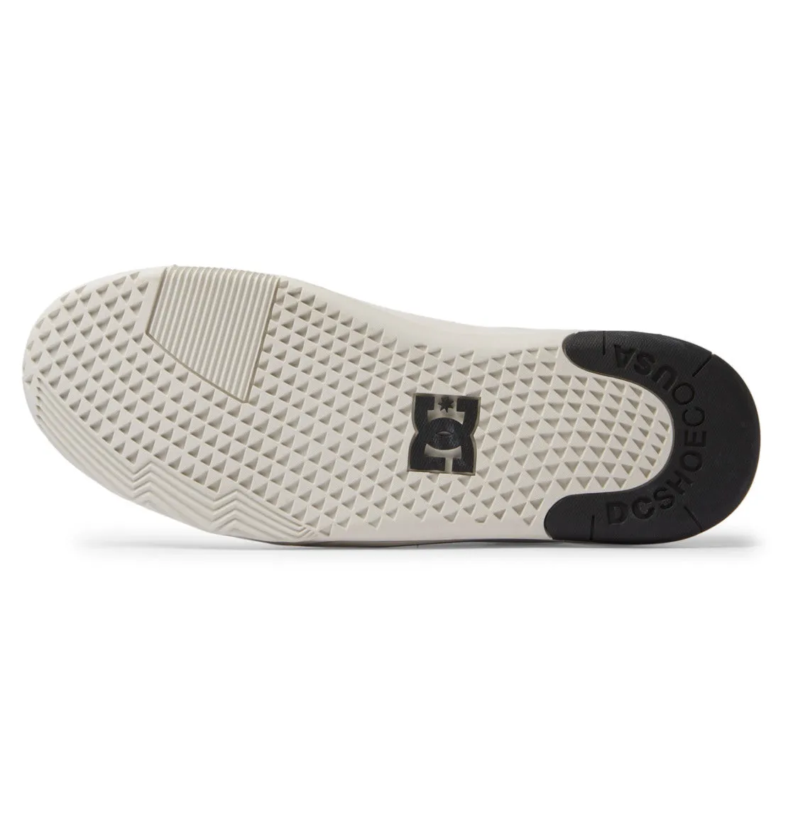 DC Men's Metric Leather Shoes Off White ADYS100626-BO4
