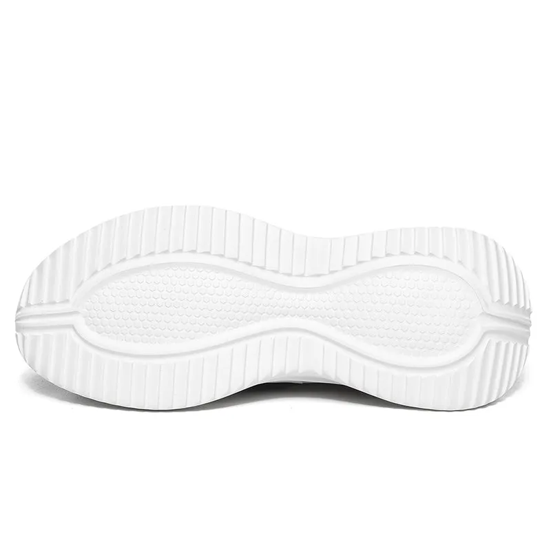 Flying Woven Mesh High-Top Casual Sneakers