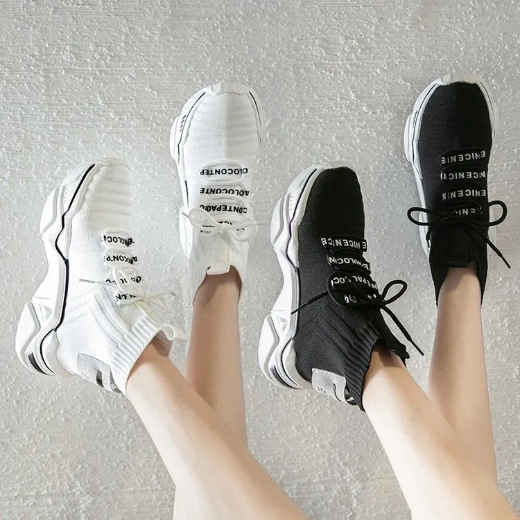 High Top Platform Sneakers