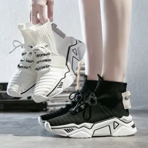 High Top Platform Sneakers