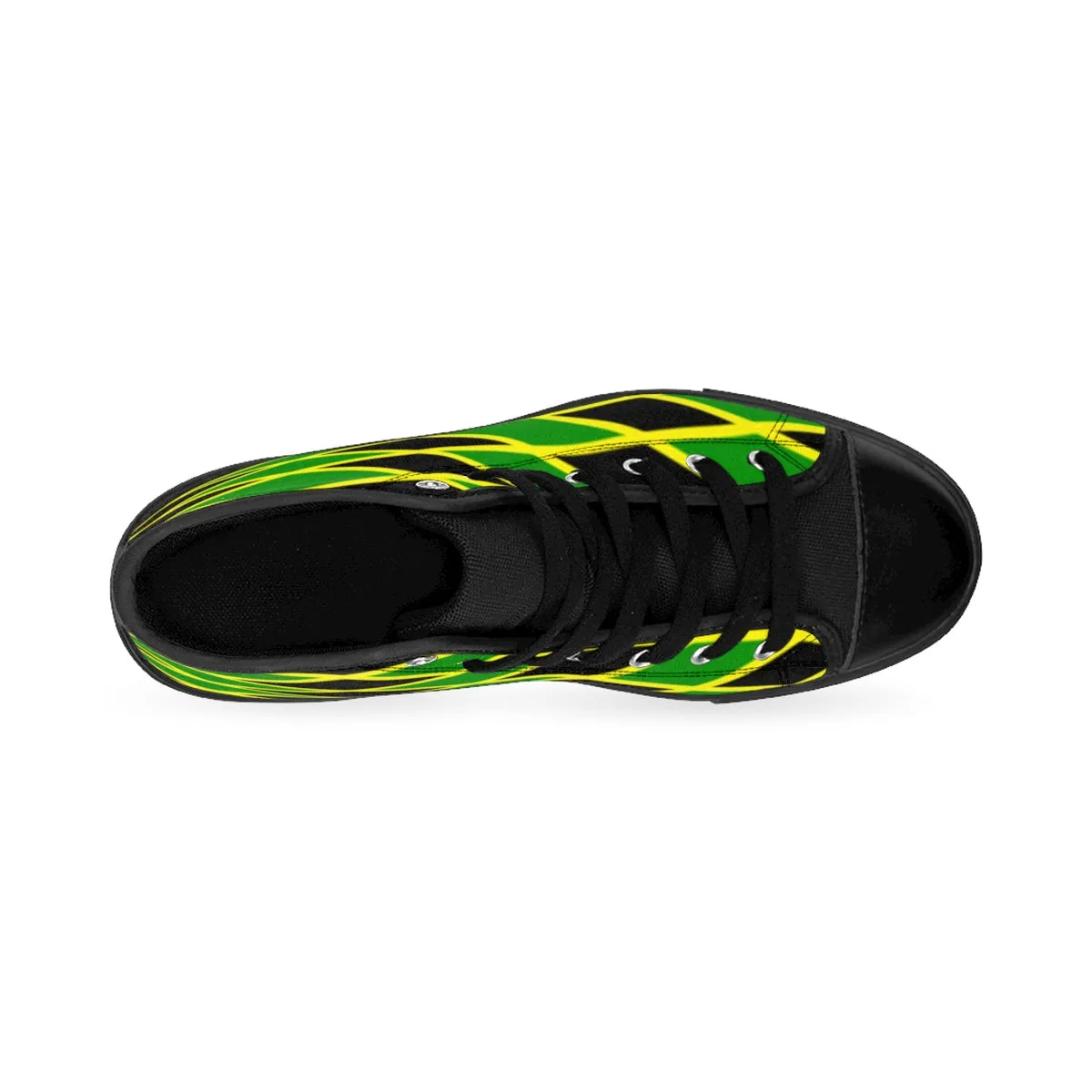 Jamaica Flag Women's High-top Sneakers