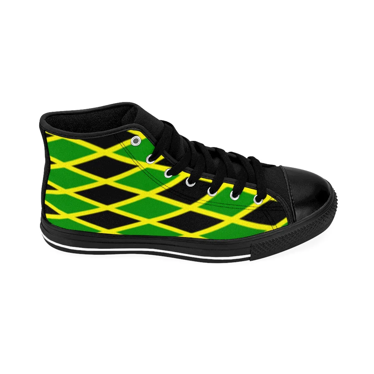 Jamaica Flag Women's High-top Sneakers
