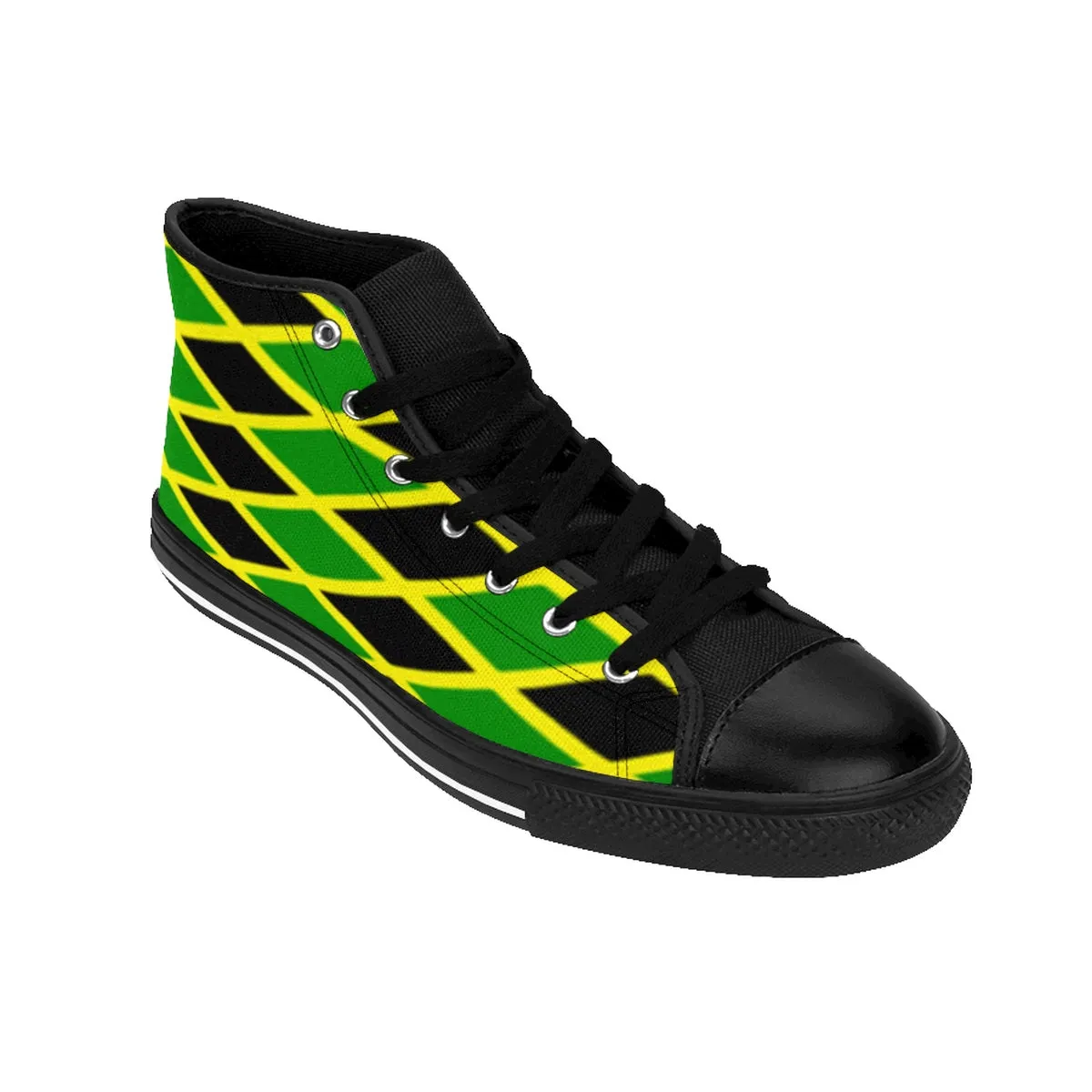 Jamaica Flag Women's High-top Sneakers
