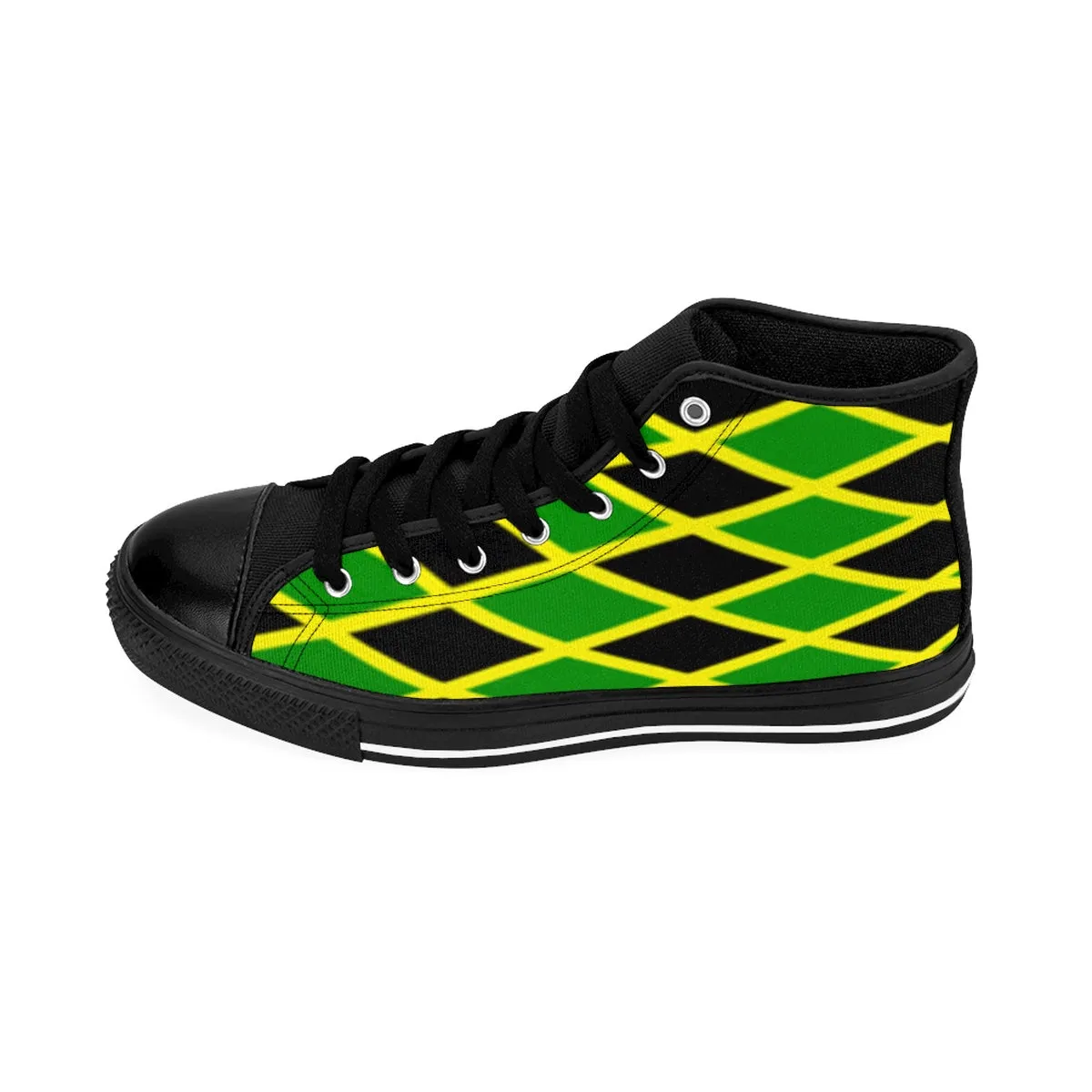Jamaica Flag Women's High-top Sneakers