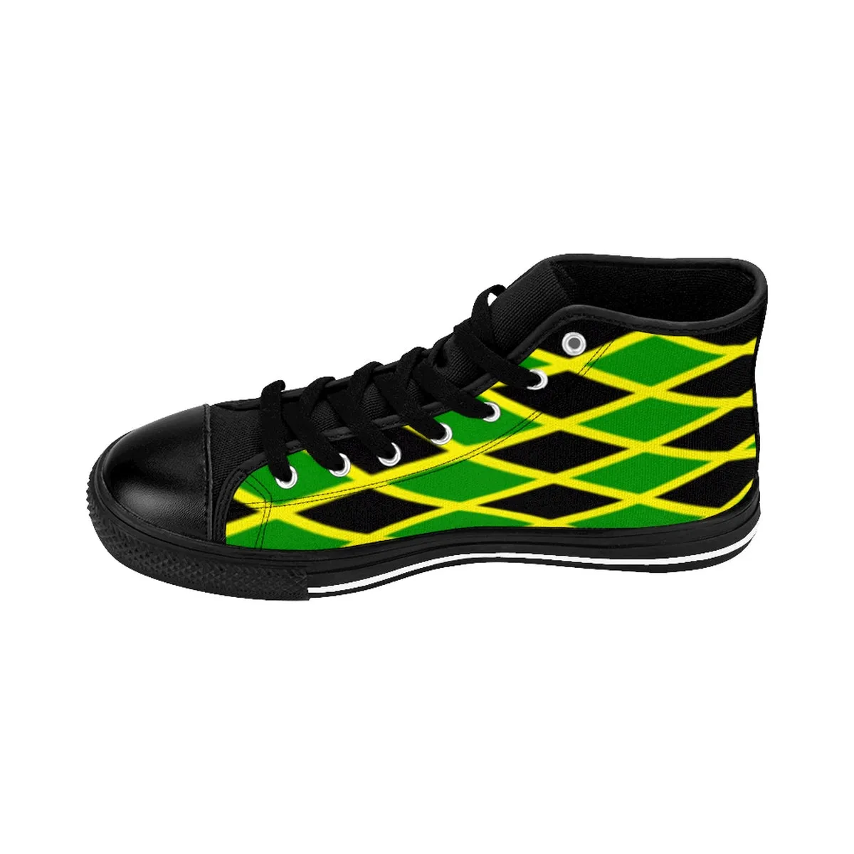 Jamaica Flag Women's High-top Sneakers