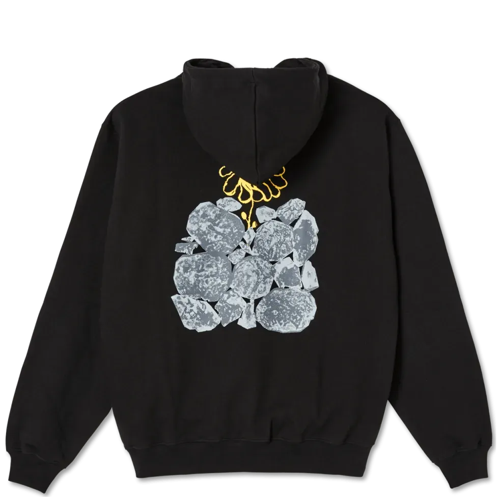 Last Resort AB Flower Hoodie Black