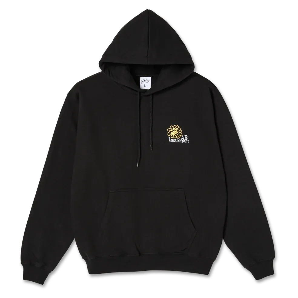 Last Resort AB Flower Hoodie Black