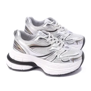 Metallic StrataRun Sneakers - Black
