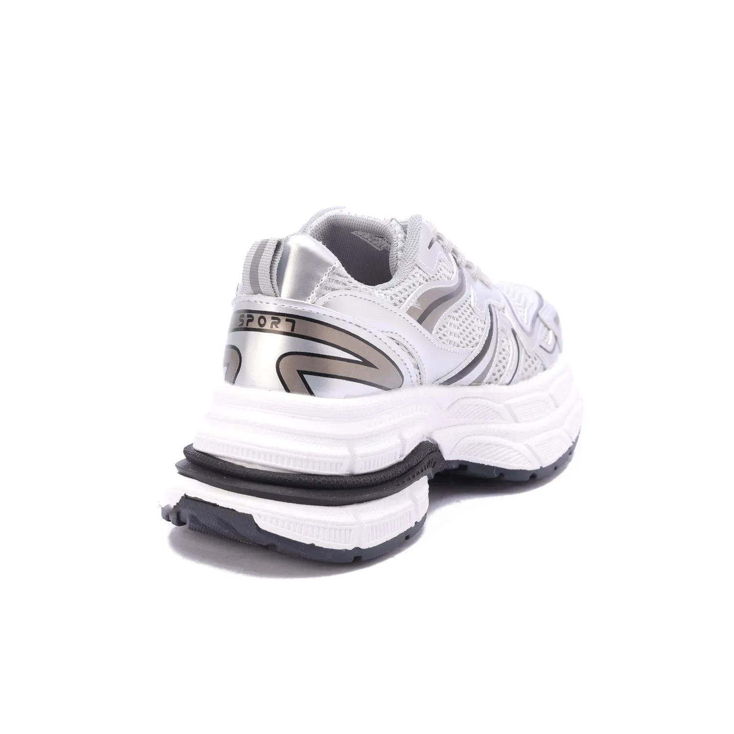 Metallic StrataRun Sneakers - Black
