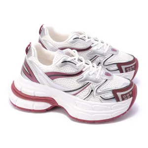 Metallic StrataRun Sneakers - Red