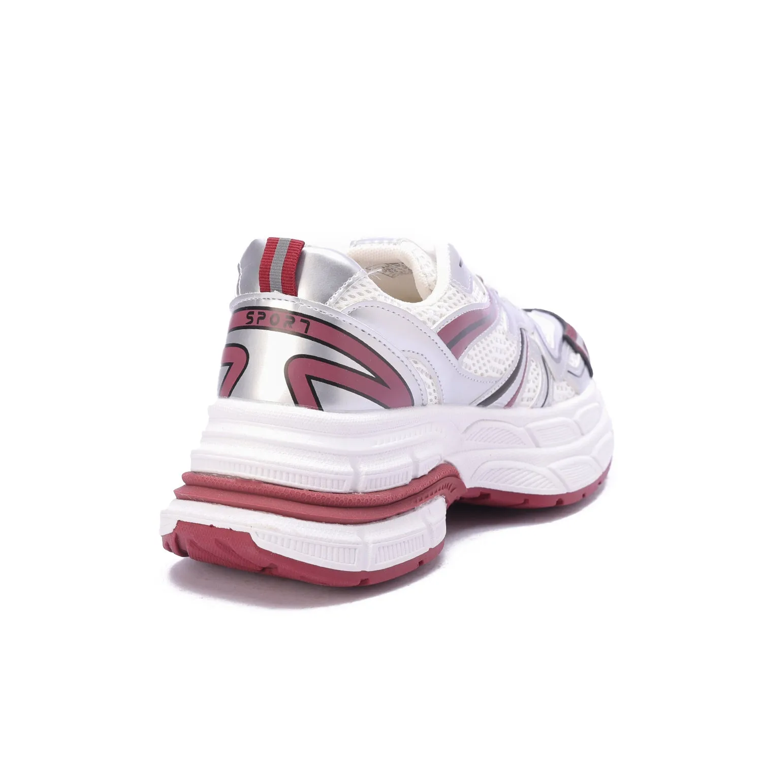 Metallic StrataRun Sneakers - Red