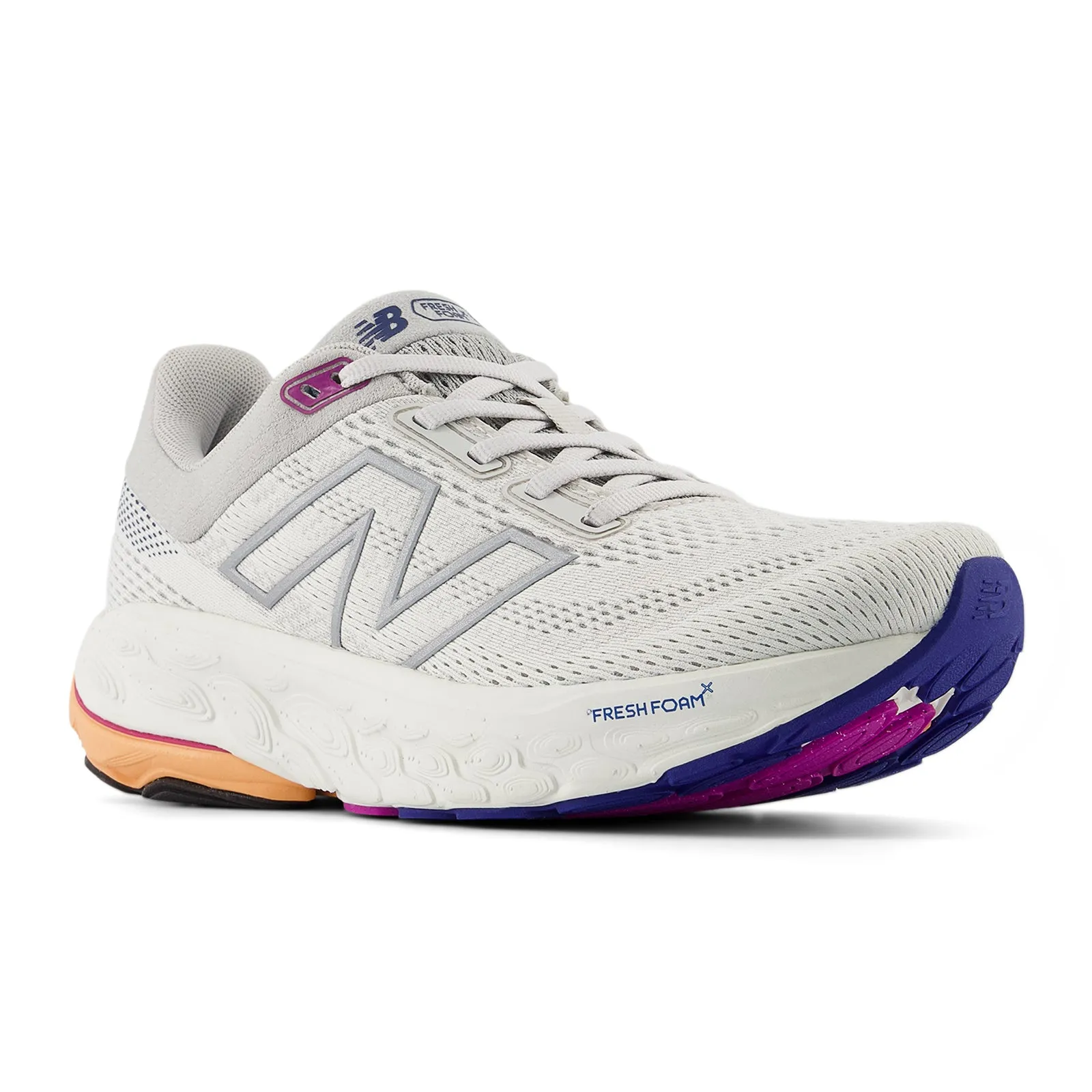 New Balance Fresh Foam X 860 v14 Running Shoe (Women) - Grey Matter/Copper/Silver Metallic
