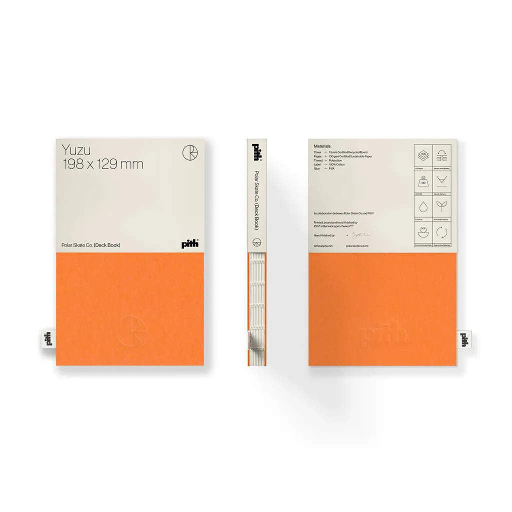 POLAR DECK BOOK - ORANGE