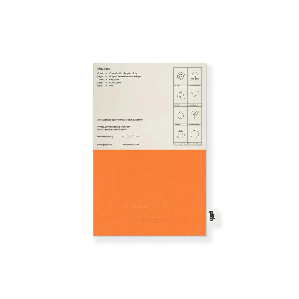 POLAR DECK BOOK - ORANGE