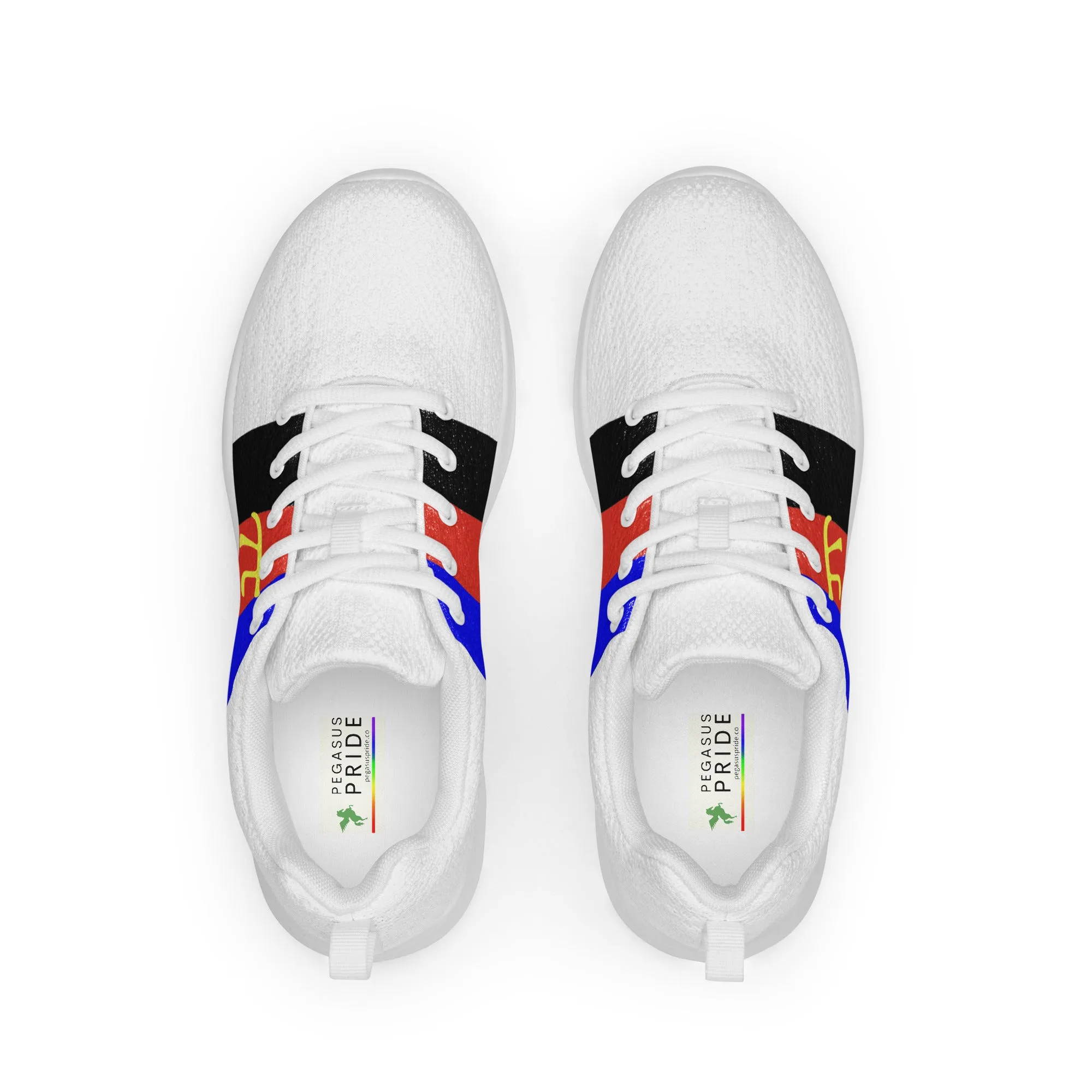 Polyamorous Polyamory Pride Flag Men’s Athletic Shoes
