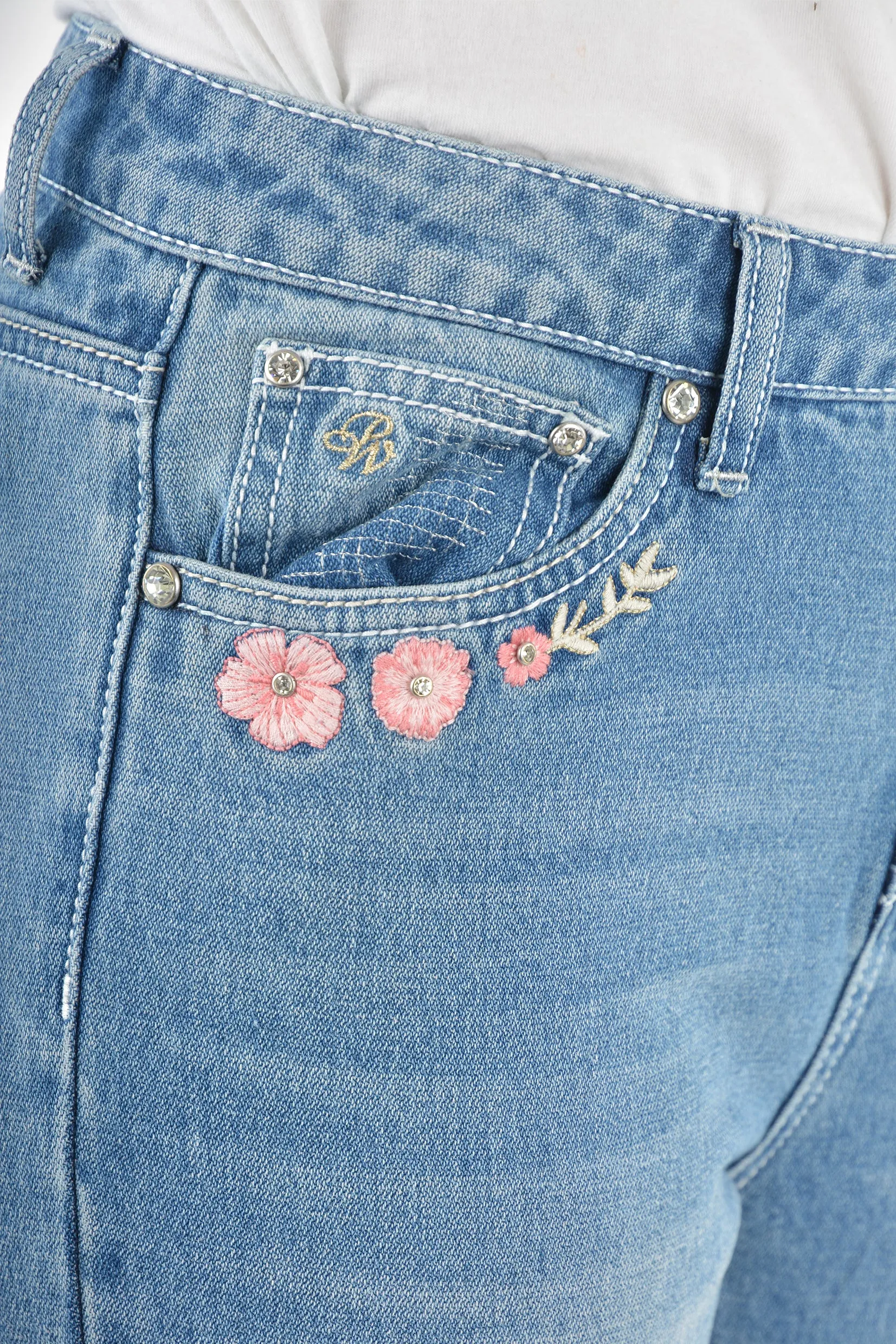Pure Western Ladies Flora High Waisted Boot Cut Jean - PCP2213725