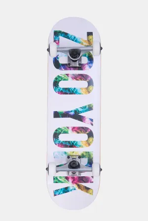 Skateboard imprimé logo fumée Zoo York 8.25"