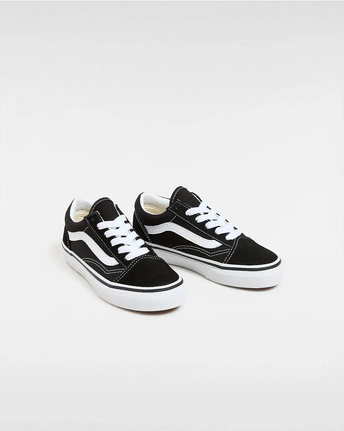 Vans Kids Old Skool Shoes (4-8 years) Black/True White VN000W9T6BT