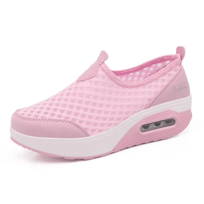 Women's Mesh Air Cushion Shake Sneakers