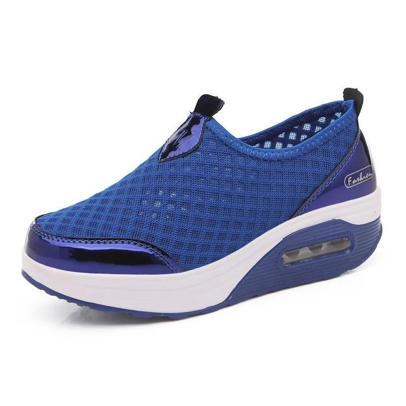 Women's Mesh Air Cushion Shake Sneakers