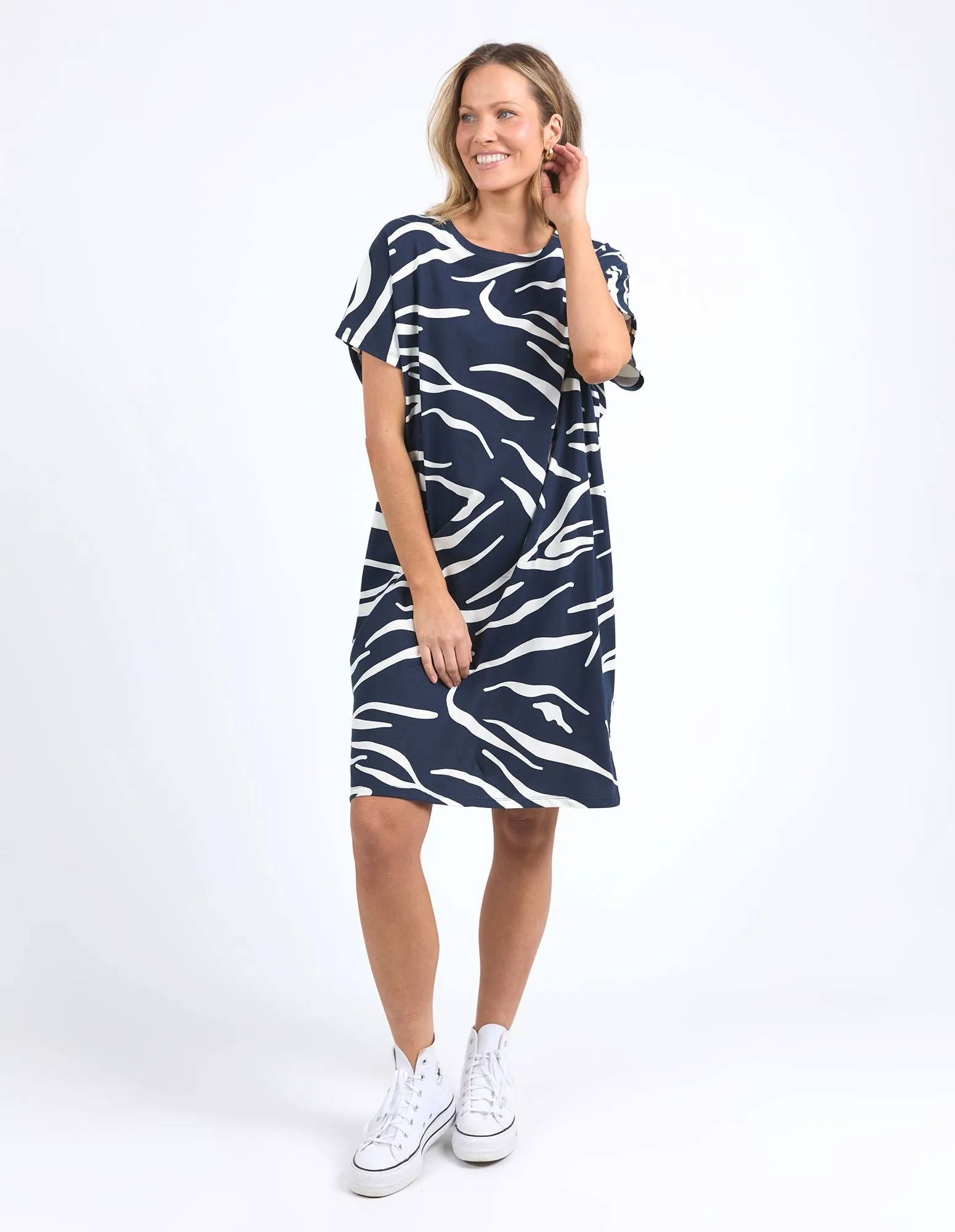 Zuri Dress - Naval Blue