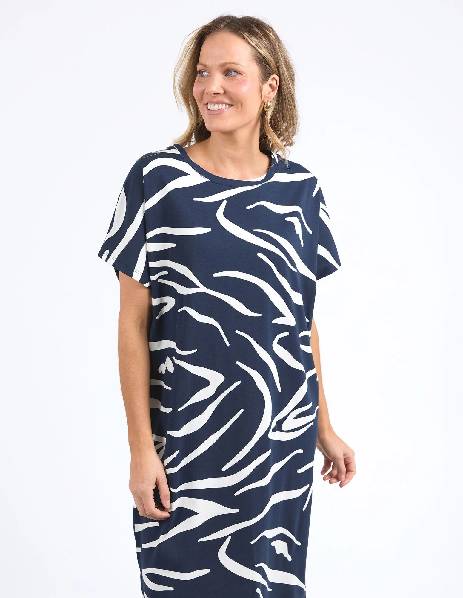 Zuri Dress - Naval Blue