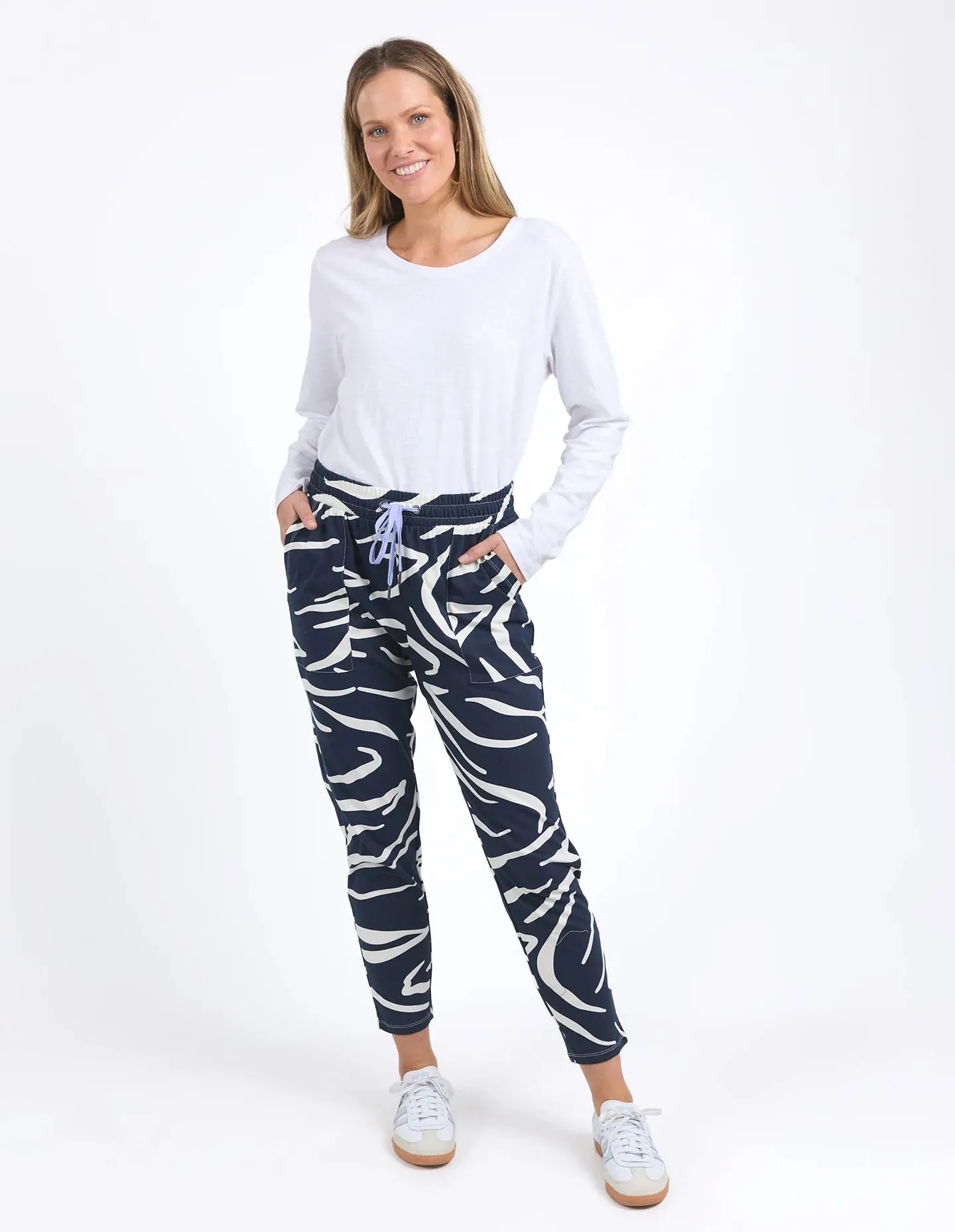 Zuri Lounge Pant - Naval Blue