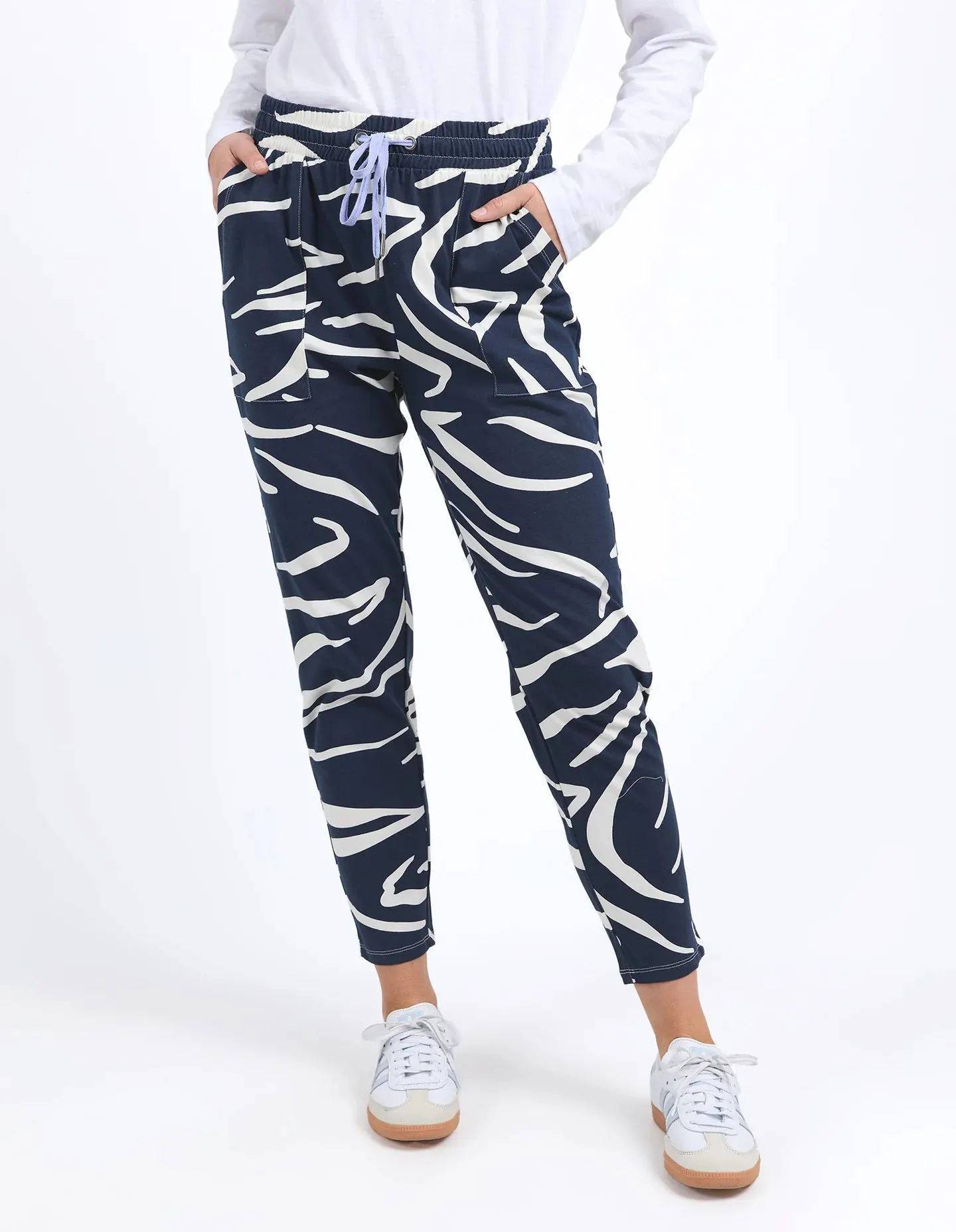 Zuri Lounge Pant - Naval Blue