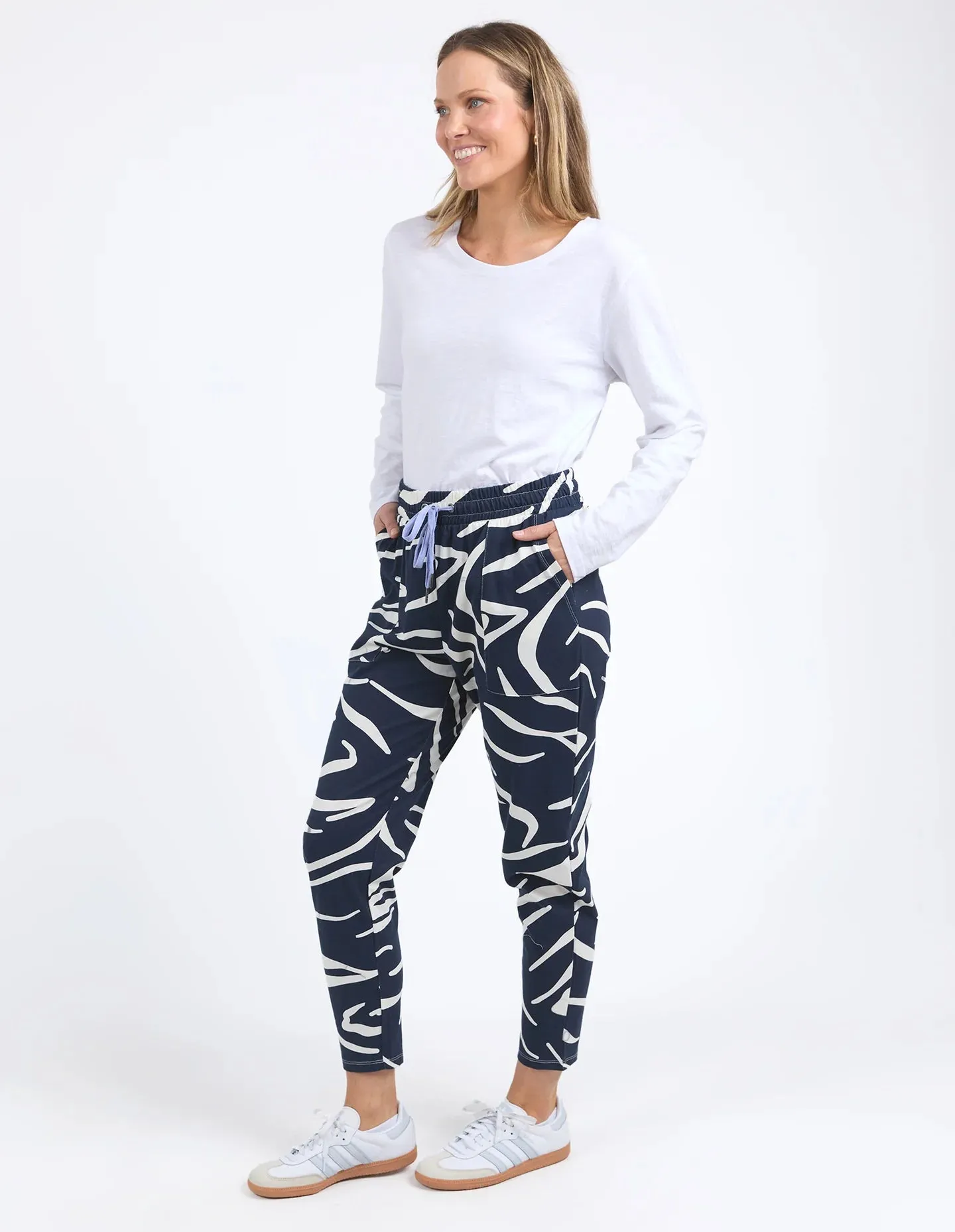 Zuri Lounge Pant - Naval Blue